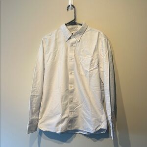 Fred Perry White Casual Button Down Shirt
